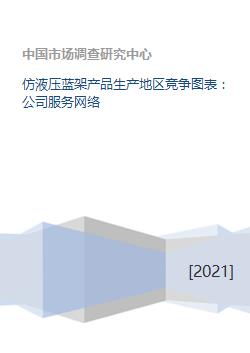 仿液压蓝架产品生产地区竞争图表 公司服务网络